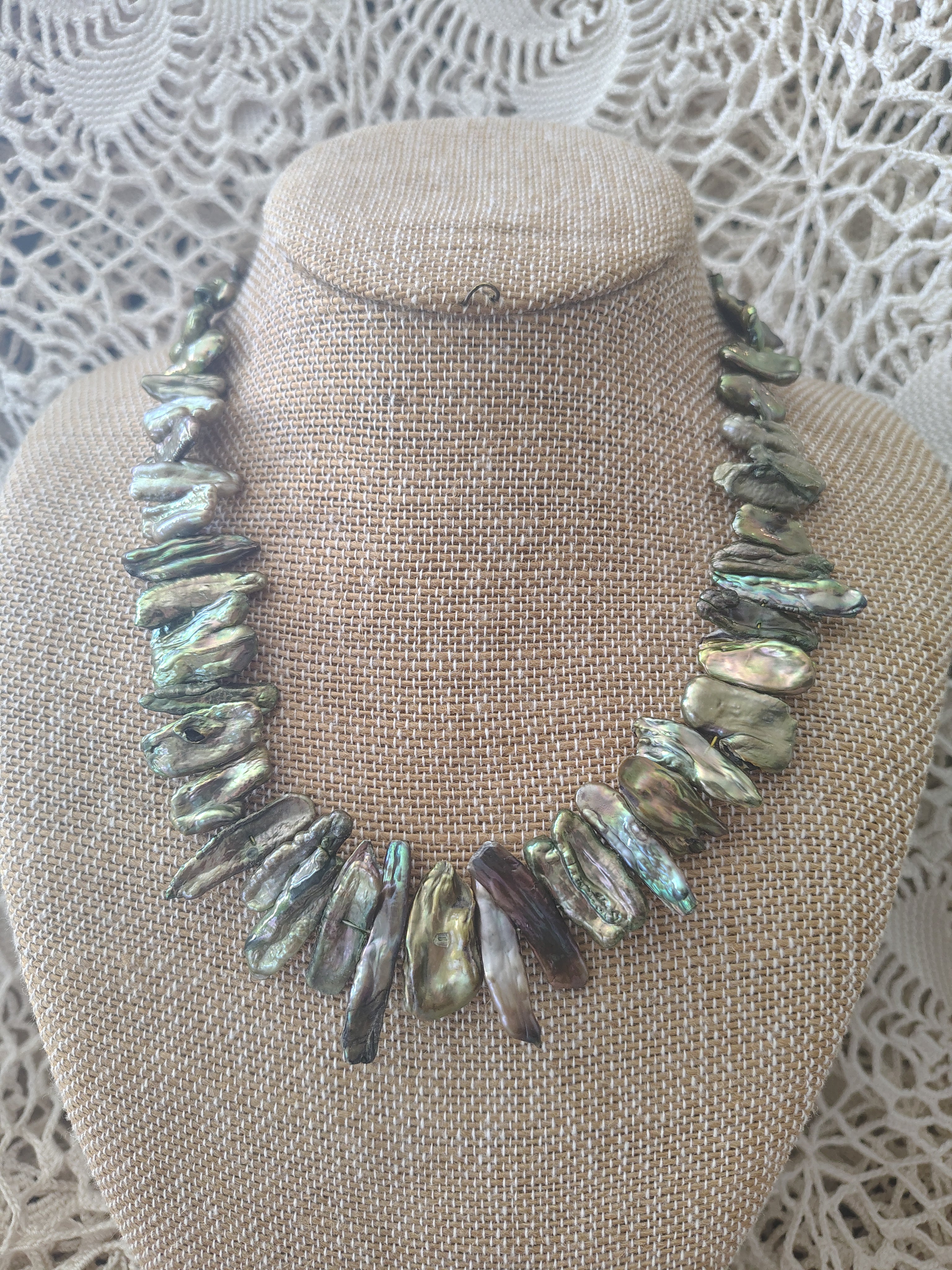 Necklace freshwater pearls