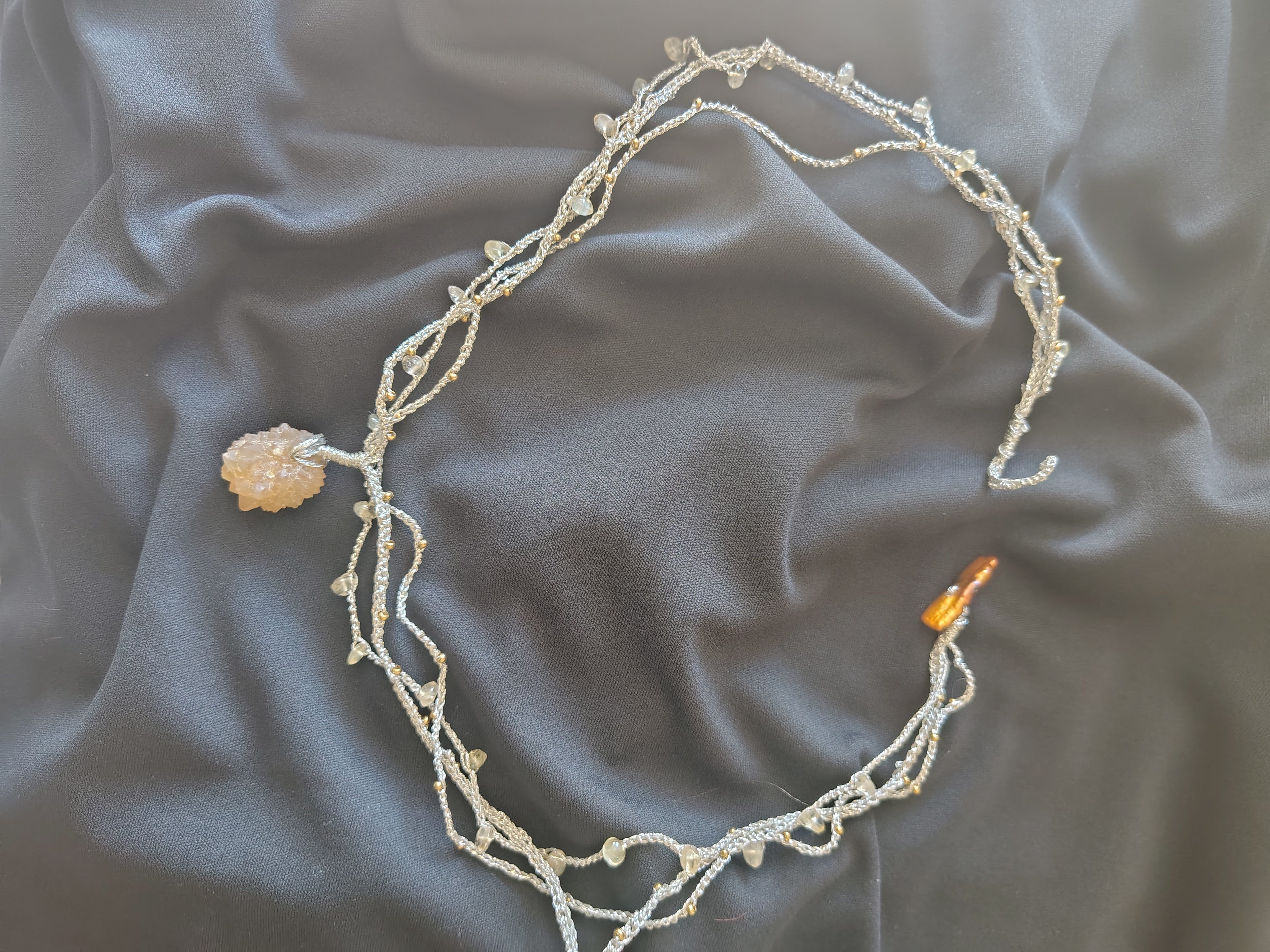 Natural star citrine from morocco